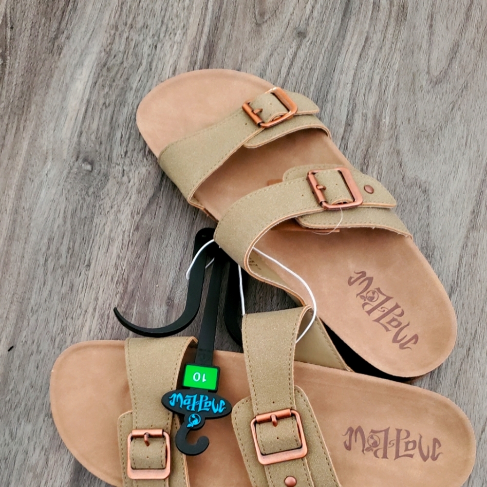 Mad Love Footbed Sandals